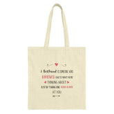 Best Friend Tote Bag, Friendship Gift, Gift for Bestie, Soulmate Tote Bag, Gift for Friends, Heart Tote, Cute Tote, Everyday Bag - Tawshia